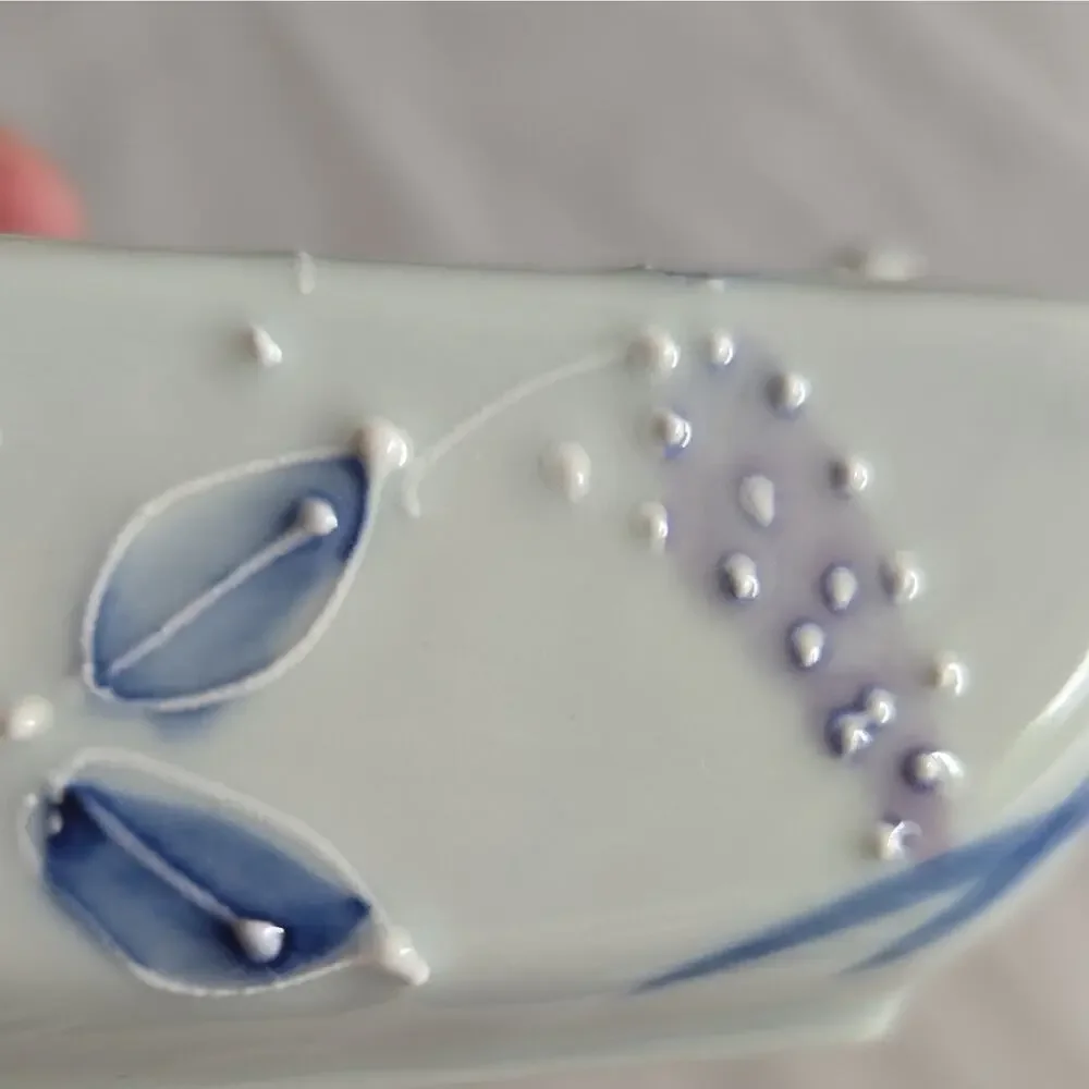 Vintage Arita Japan Blue & White Porcelain Dobin Teapot Sake Pot Hand Painted 惣